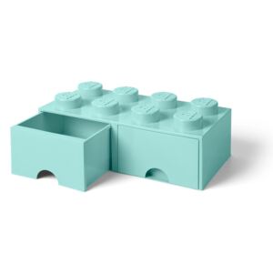Miętowy pojemnik z 2 szufladami LEGO®