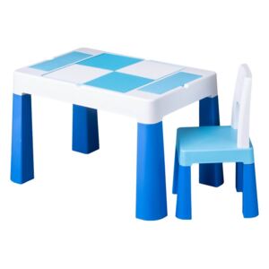 Komplet stolik + krzesełko niebieskie TEGA MULTIFUN