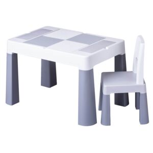 Komplet stolik + krzesełko szare TEGA MULTIFUN