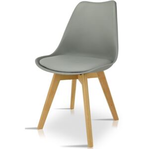 Designerskie krzesło K 1011 - szary
