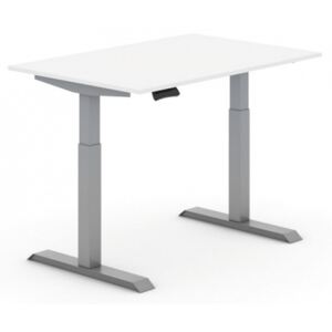 Stół z regulacją wysokości, elektryczny, 1200 x 800 mm, biały