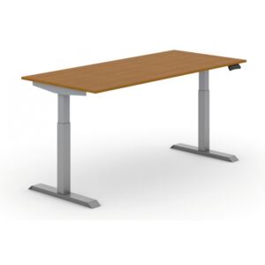 Stół z regulacją wysokości, 1800 x 800 mm, czereśnia