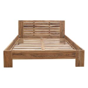 Łóżko drewniane 140x200 State Natural Palisander