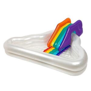 Dmuchany basenik dziecięcy ze zjeżdżalnią Sunnylife Rainbow