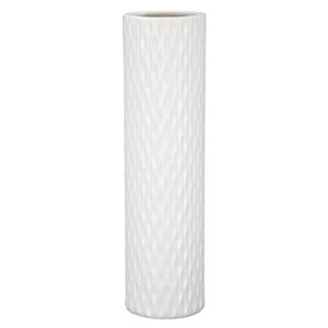 Biały wazon ceramiczny Mauro Ferretti Inch, ⌀ 16,5 cm