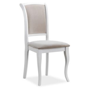 Krzesło Mn-Sc Biały/beżowy (Wzór) Tap.132