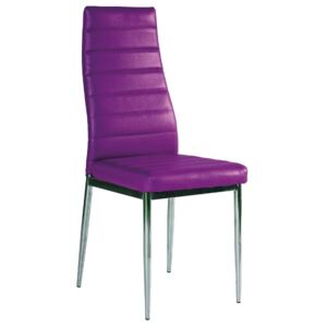 Krzesło H-261 Chrom Fioletowy