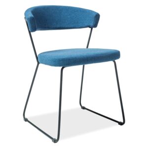 Krzesło Helix Czarny/niebieski Tap.82