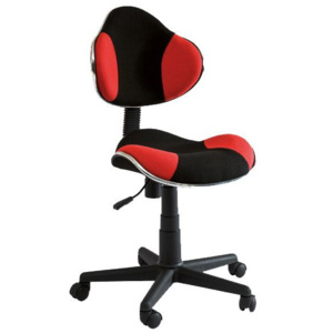 Fotel Q-G2 czarny/czerwony