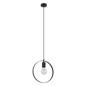 Lampa wisząca GoodHome Kaitains 1-punktowa E27 28 cm czarna