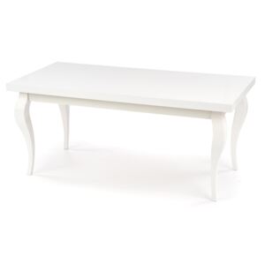 Klasyczny stolik kawowy w stylu Shabby Chic Biały SATIS