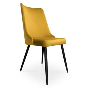 Krzesło VICTOR / miodowy / noga czarna / MG15