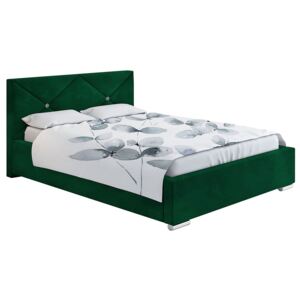 Dwuosobowe łóżko z zagłówkiem 160x200 - Lenomi 2X