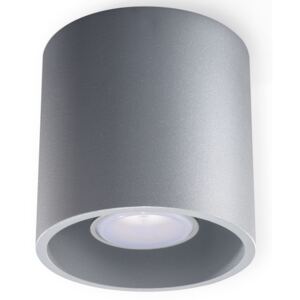 Sollux Lampa Plafon ORBIS 1 szary SL.0018