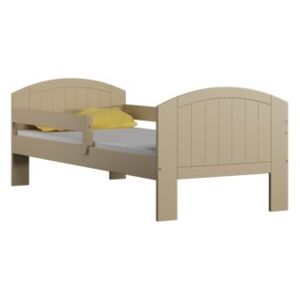Łóżko drewniane MIKO 160x80 cm, kolor wanilia