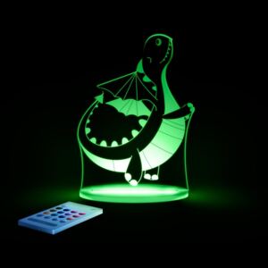 Dziecięca lampa nocna LED Aloka Dinozaur