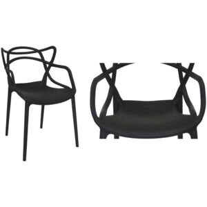 Krzesło Lille czarne