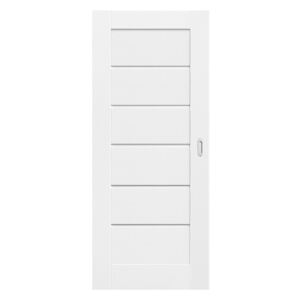 Drzwi pełne przesuwne Toreno 80 kredowo-białe