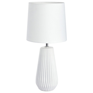 Lampa stołowa Nicci E14 1 x 40 W biała