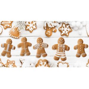 Bieżnik kuchenny Crido Consulting Festive Gingerbreads, dł. 100 cm