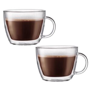 Zestaw 2 filiżanek do kawy latte (450 ml) Bistro Bodum