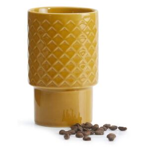 Kubek ceramiczny (żółty) Coffee Sagaform