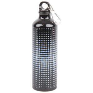 Aluminiowa butelka sportowa 750 ml, czarny