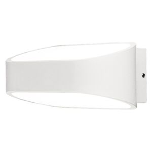 Lampa zewnętrzna ścienna LED NOWODVORSKI HAVANA LED styl nowoczesny,basic aluminium biały 9511 |30 dni na zwrot|Darmowa wysyłka od 150 zł