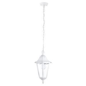 Lampa zewnętrzna sufitowa EGLO NAVEDO styl klasyczny odlew aluminiowy, szkło