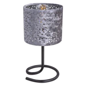 Lampa nocna NORRO GLOBO styl designerski metal aksamit 24001SC|30 dni na zwrot|Darmowa wysyłka od 150 zł|rabaty w koszyku