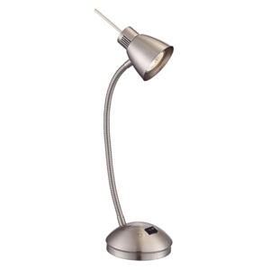 Lampa biurkowa NUOVA GLOBO styl nowoczesny metal nikiel 2474O