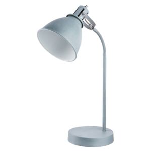 Lampa biurkowa JONAS GLOBO styl nowoczesny metal szary 54646T