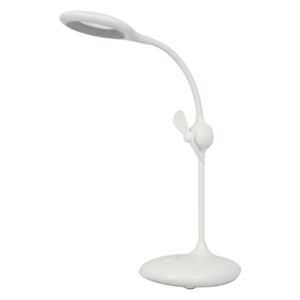 Lampa biurkowa STANNIS GLOBO styl nowoczesny plastik biały 58347W|30 dni na zwrot|Darmowa wysyłka od 150 zł|rabaty w koszyku