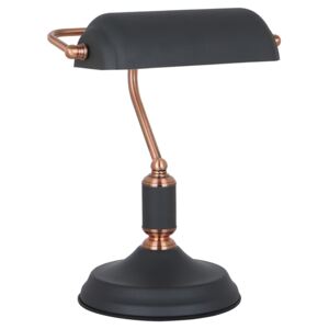 Lampa stołowa Pablo ITALUX styl retro metal czarny MT-HN2088 BL+RC|30 dni na zwrot|Darmowa wysyłka od 150 zł|rabaty w koszyku