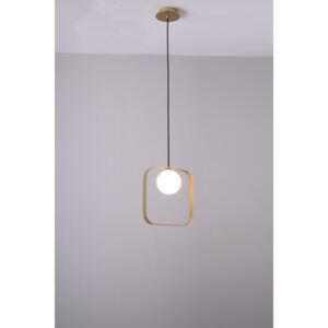 Lampa wisząca Tula KWADRATOWA LEDEA styl nowoczesny metal złoty 50101073|30 dni na zwrot|Darmowa wysyłka od 150 zł|rabaty w koszyku