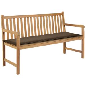 Poduszka na ławkę ogrodową, taupe, 150x50x3 cm