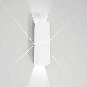 Kinkiet LAMPA ścienna NEMURO 7468 Shilo przyścienna OPRAWA metalowa prostokątna biała
