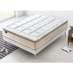 Łóżko 2-osobowe z materacem Bobochic Paris Cashmere, 160x200 cm