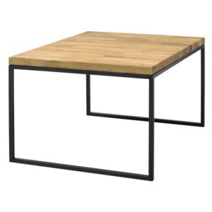 Stół z drewnianym blatem dębowym (lite drewno) - Kapelańczyk