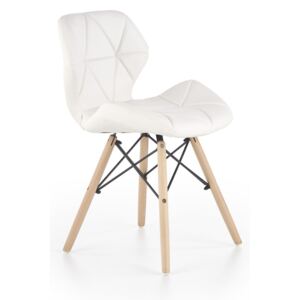 Krzesło K281 biały / buk
