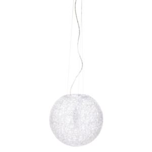 Biała lampa wisząca Mauro Ferretti Nest, 50 cm