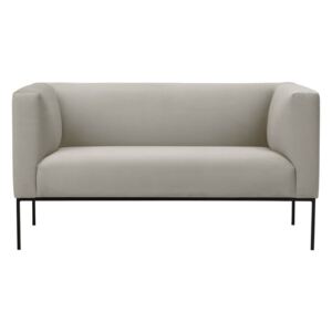 Beżowa aksamitna 2-osobowa sofa Windsor & Co Sofas Neptune