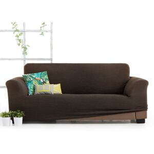 Pokrowiec na trzyosobowa sofę Milos brązowy brązowy