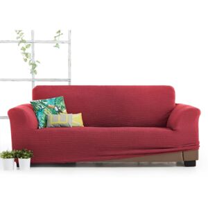 Pokrowiec na dwuosobową sofę Milos czerwony czerwony