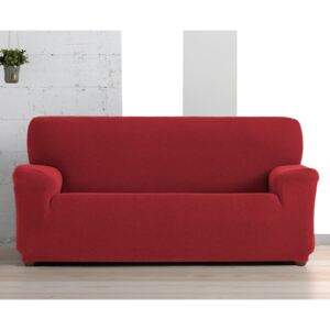 Pokrowiec na trzyosobową sofę Creta czerwony czerwony