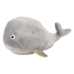 Poduszka dziecięca i zabawka Wieloryb szary
