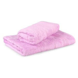 Prezentowy komplet ręczników Moreno lila fioletowy