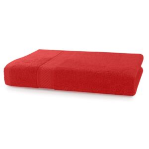 Czerwony ręcznik DecoKing Bamby, 50x100 cm