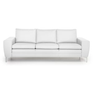 Biała sofa 3-osobowa Softnord Twigo