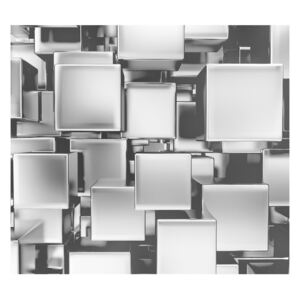 Fototapeta Platynowe bloki 3D, 6 elementów, 268x240 cm